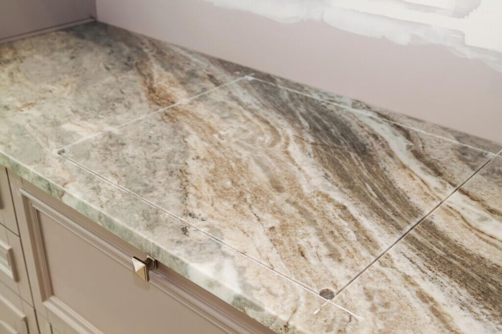 Quartzite Slab Movement Looks Different on Dallas Kitchen Islands Than Perimeter Counters